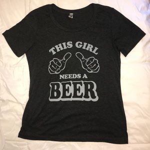 FINAL PRICE 🍻Dark Gray Tee🍻